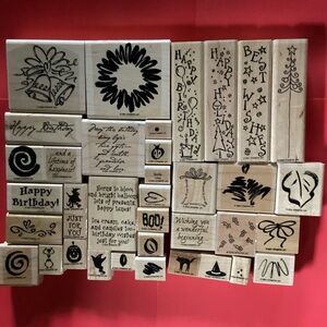 Stampin' Up! Celebration Stamps from 2000-2003